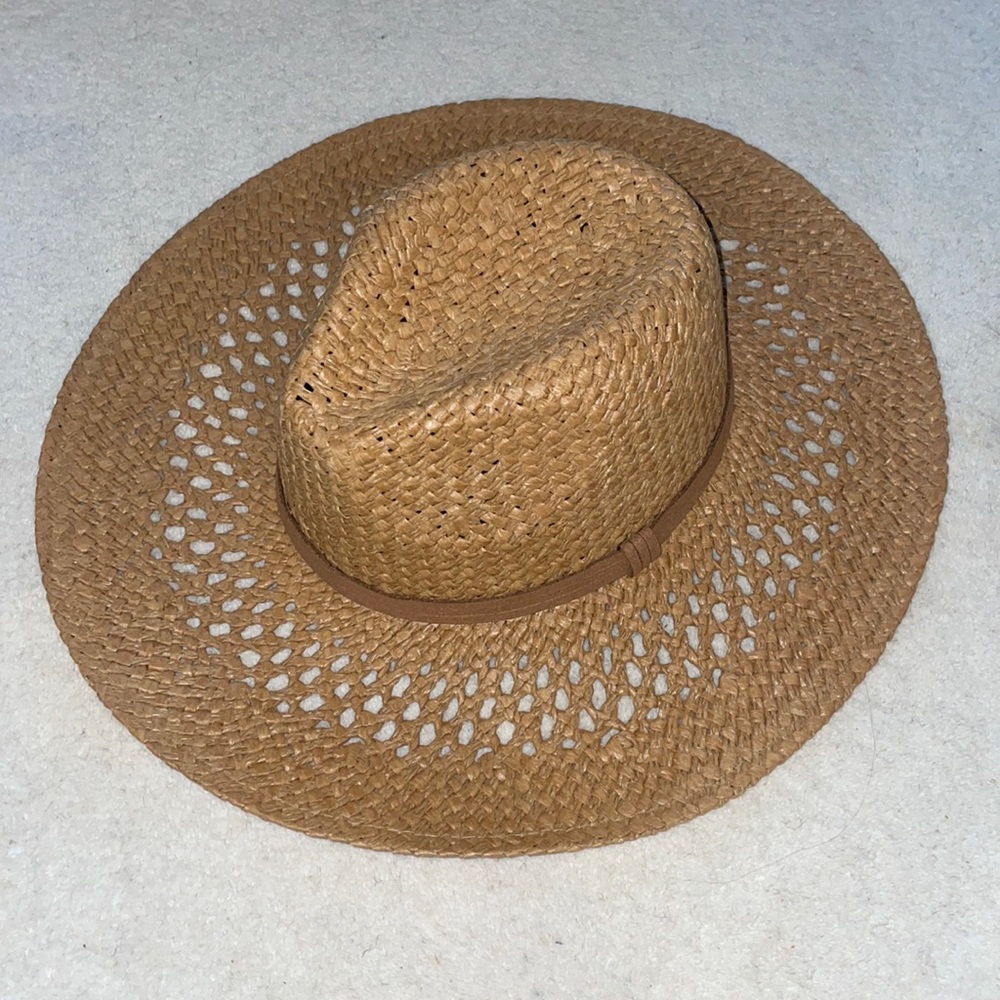 Straw Fedora Hat